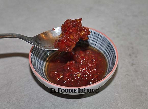 salsa sambal oelek o ulek