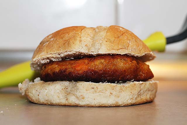 hamburguesa de calabaza