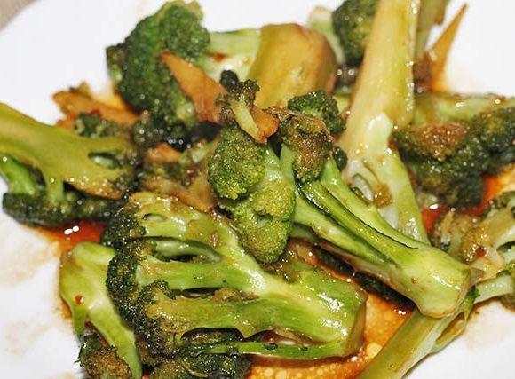Verduras salteadas al estilo Chino