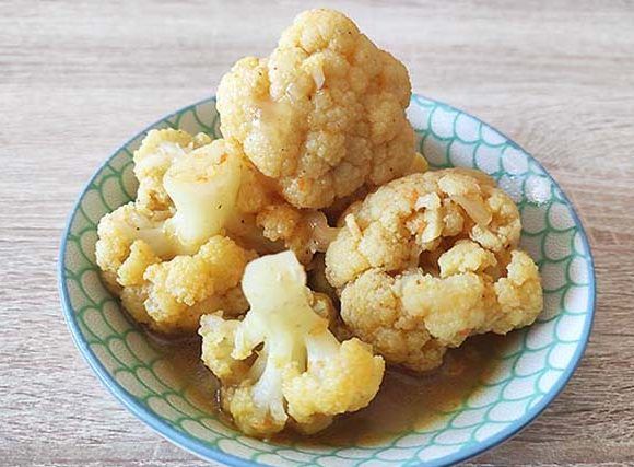 curry de coliflor