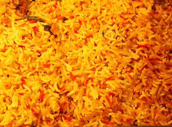 arroz con cúrcuma
